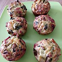 recette muffins aux poireaux et fromage ail et fines herbes