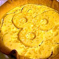 recette Tarte à l'ananas et aux amandes