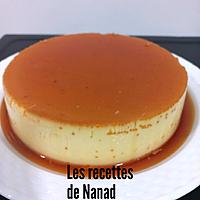 recette Flan vanille sur océan caramel