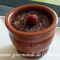 recette Crème brûlée chocolat framboises