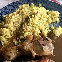 recette Poulet sauce rôti aux épices à couscous