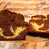 recette MARBRE VANILLE/CHOCOLAT A LA COURGETTE