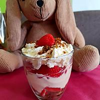 recette verrine de fraise et spéculoos