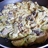 recette Poêlée de courgettes et champignons