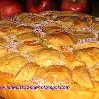 recette tarte aux pommes alsacienne