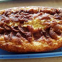 recette Gâteau à la noix de coco et aux pommes