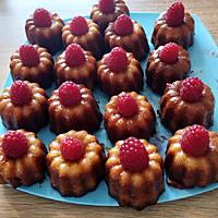 recette cannelés aux framboises au cakke factory