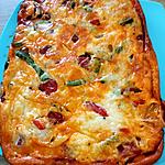 recette clafoutis chorizo poivrons tomates cerise au cake factory