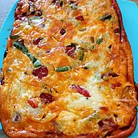 recette clafoutis chorizo poivrons tomates cerise au cake factory