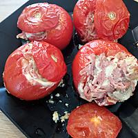 recette tomates farcie champignons jambon fumé