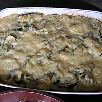 recette Gratin de courgettes