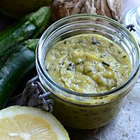 recette Tartinade de courgettes - conserves