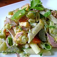 recette ~Salade de pâtes gourmet~ 
