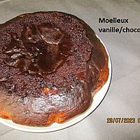 recette Moelleux à la vanille et au  chocolat