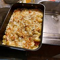 recette Gratin de pommes de terre avec jambon et oignon