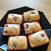 recette financiers a la framboise