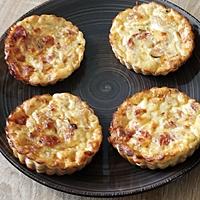 recette quiche sans pate bacon oignon raclette au cake factory