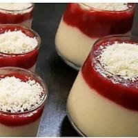 recette Verrine Vanille Framboise.