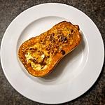 recette Butternut farcie à la fêta