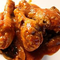 recette Poulet  sauté à la sauce chasseur