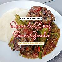 recette Queue de bœuf à la sauce gombo