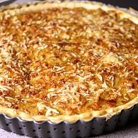 recette Quiche ou tarte aux poireaux et  ses petits lardons