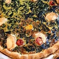 recette Quiche aux épinards et au chèvre