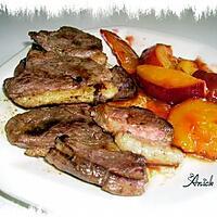 recette magrets de canard grillés aux nectarines et sirop d'érable