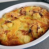 recette Gratin de chou fleur au lait de coco et au curry