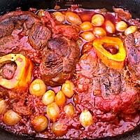 recette Jarrets de boeuf braisés au four