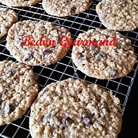 recette Biscuits avoine et quinoa aux brisures de chocolat