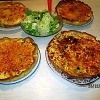 recette Soirée quiche, tarte, tourte