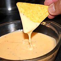 recette Sauce au fromage pour nachos