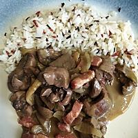 recette rognons de boeuf a la moutarde au cookéo