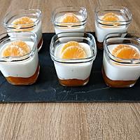 recette panna cotta a la mandarine