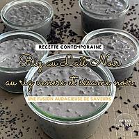 recette 𝗥𝗶𝘇 𝗮𝘂 𝗹𝗮𝗶𝘁 𝗻𝗼𝗶𝗿, 𝗮𝘂 𝗿𝗶𝘇 𝘃𝗲𝗻𝗲𝗿𝗲 𝗲𝘁 𝘁𝗮𝗵𝗶𝗻𝗶 𝗻𝗼𝗶𝗿