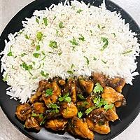 recette Poulet teriyaki, riz thaï