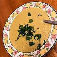 recette VELOUTÉ DE CHOU-FLEUR À L'INDIENNE