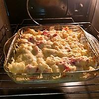 recette Gratin de chou fleur au jambon