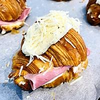 recette monsieur croissant