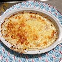 recette Gratin d'endives crémeuses au jambon