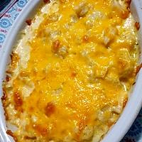 recette Gratin de chou fleur au cheddar