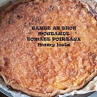 recette Tarte au thon, moutarde, tomate, poireaux.