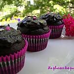 recette ~Cupcakes au chocolat noir~ 