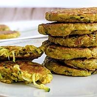 recette Recette de galettes de courgettes facile