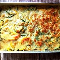 recette Gratin de courgettes au fromage facile