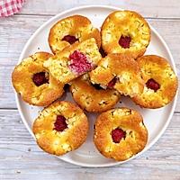 recette Muffins super moelleux framboises pommes
