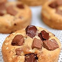 recette Maxi cookies choco praliné éclats d'amandes