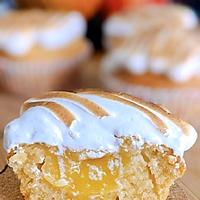 recette Muffins moelleux façon tarte au citron meringuée