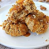 recette Cookies aux pommes caramélisées